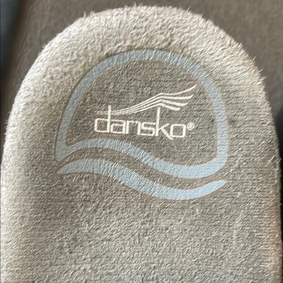 Dansko Sacha Black Comfort Sandal Women's 9.5/40 Euro Wedge Summer - Picture 3 of 9